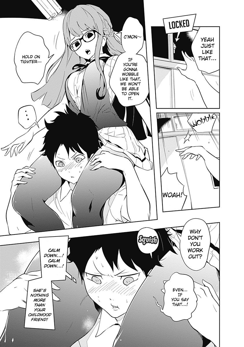 Tsukiiro no Invader Chapter 4 page 18 - Chapter 4: Sea Slug "X"'s Crisis~Glasses Edition