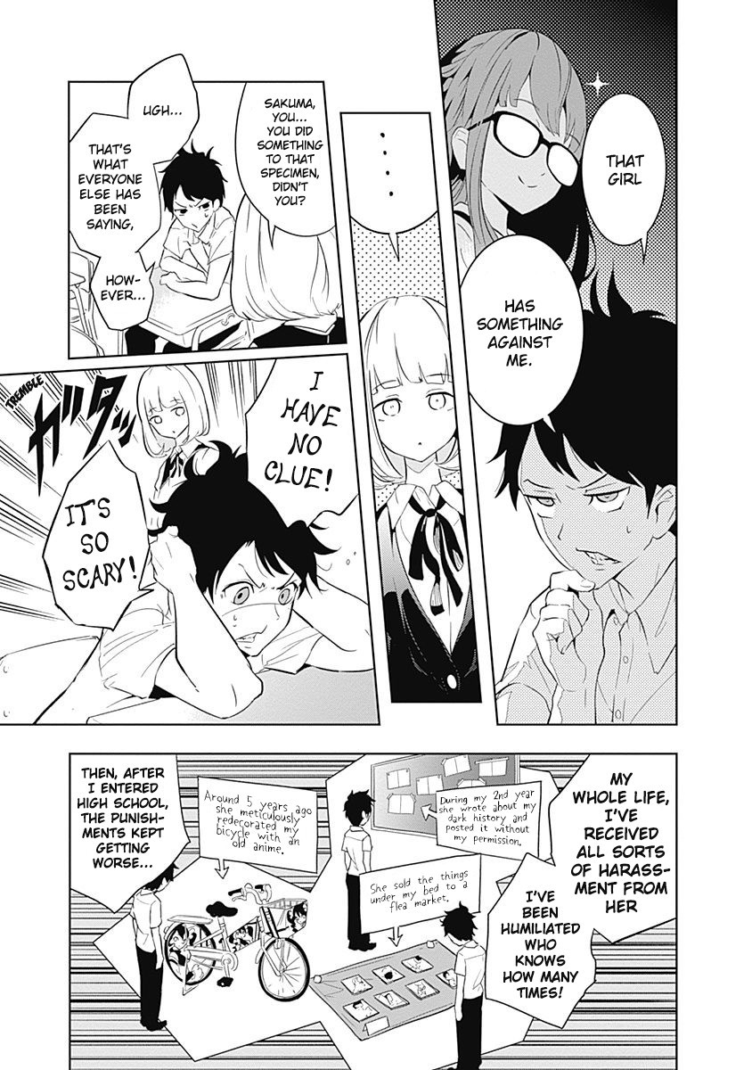 Tsukiiro no Invader Chapter 4 page 8 - Chapter 4: Sea Slug "X"'s Crisis~Glasses Edition