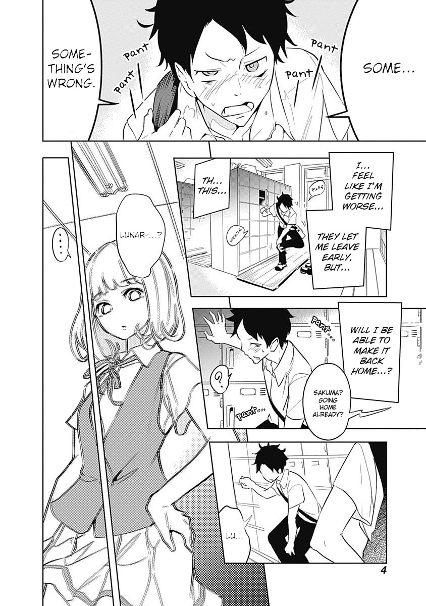 Tsukiiro no Invader Chapter 6 page 3 - Chapter 6: Acute Restlessness Syndrome