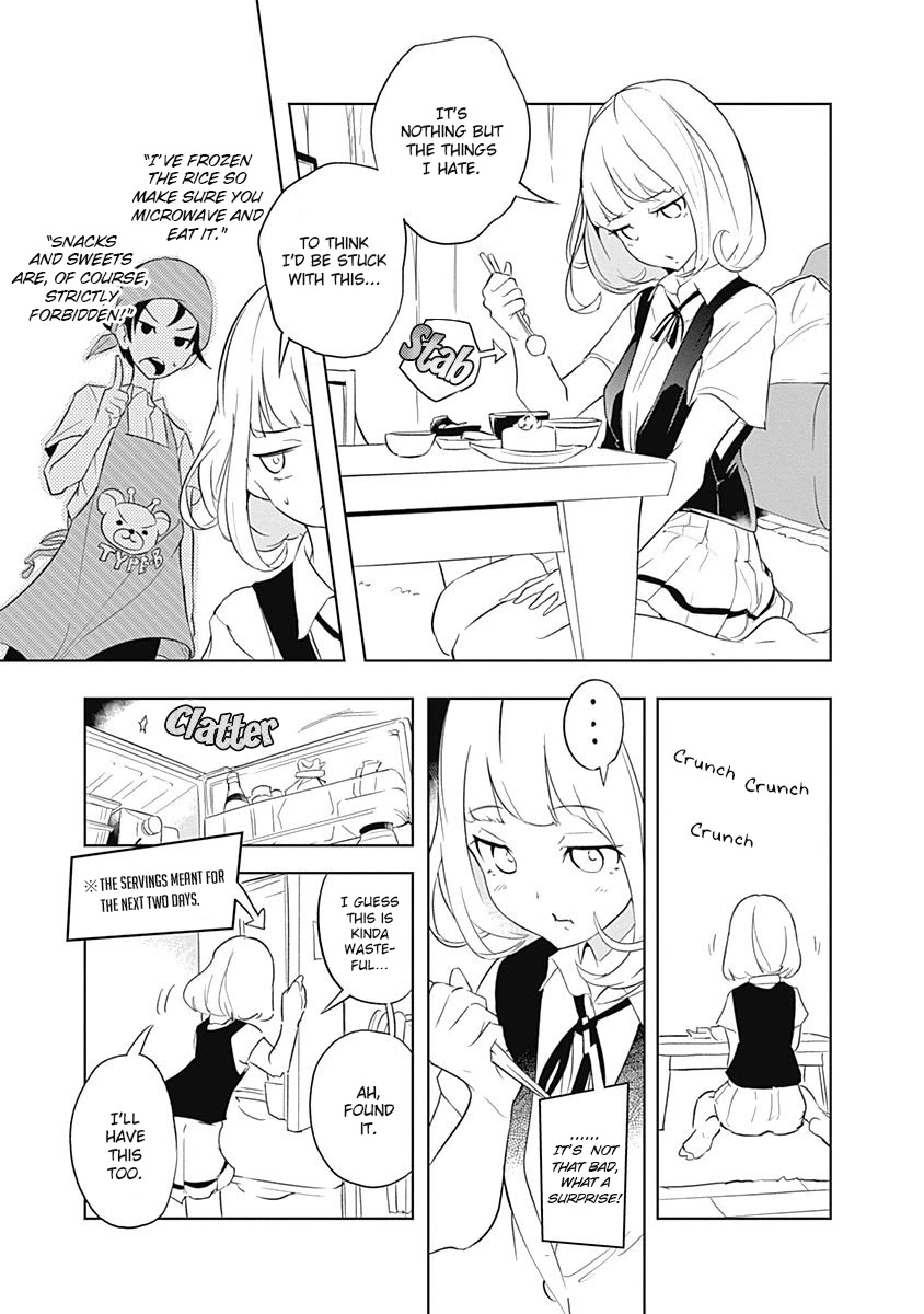 Tsukiiro no Invader Chapter 8 page 12 - Chapter 8: Aggressive Calorie Cleanup Program