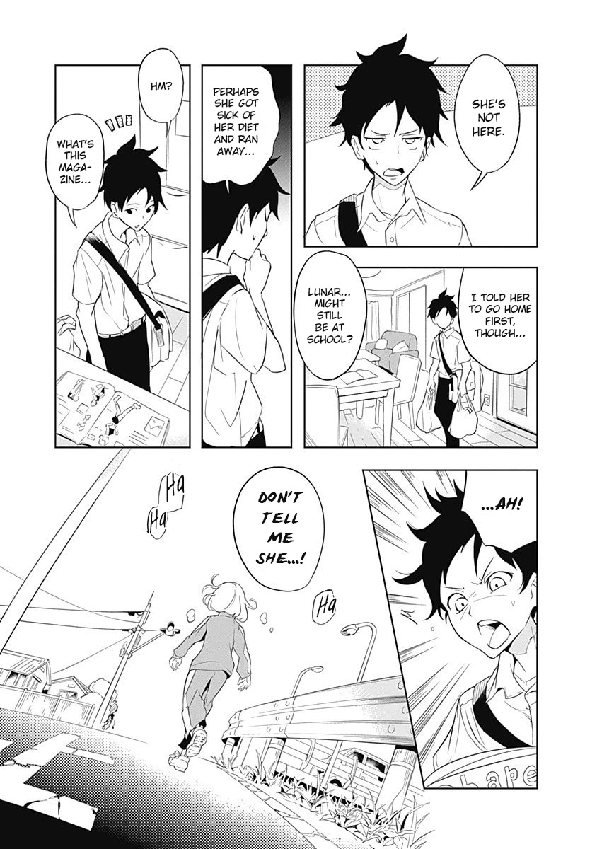 Tsukiiro no Invader Chapter 8 page 20 - Chapter 8: Aggressive Calorie Cleanup Program