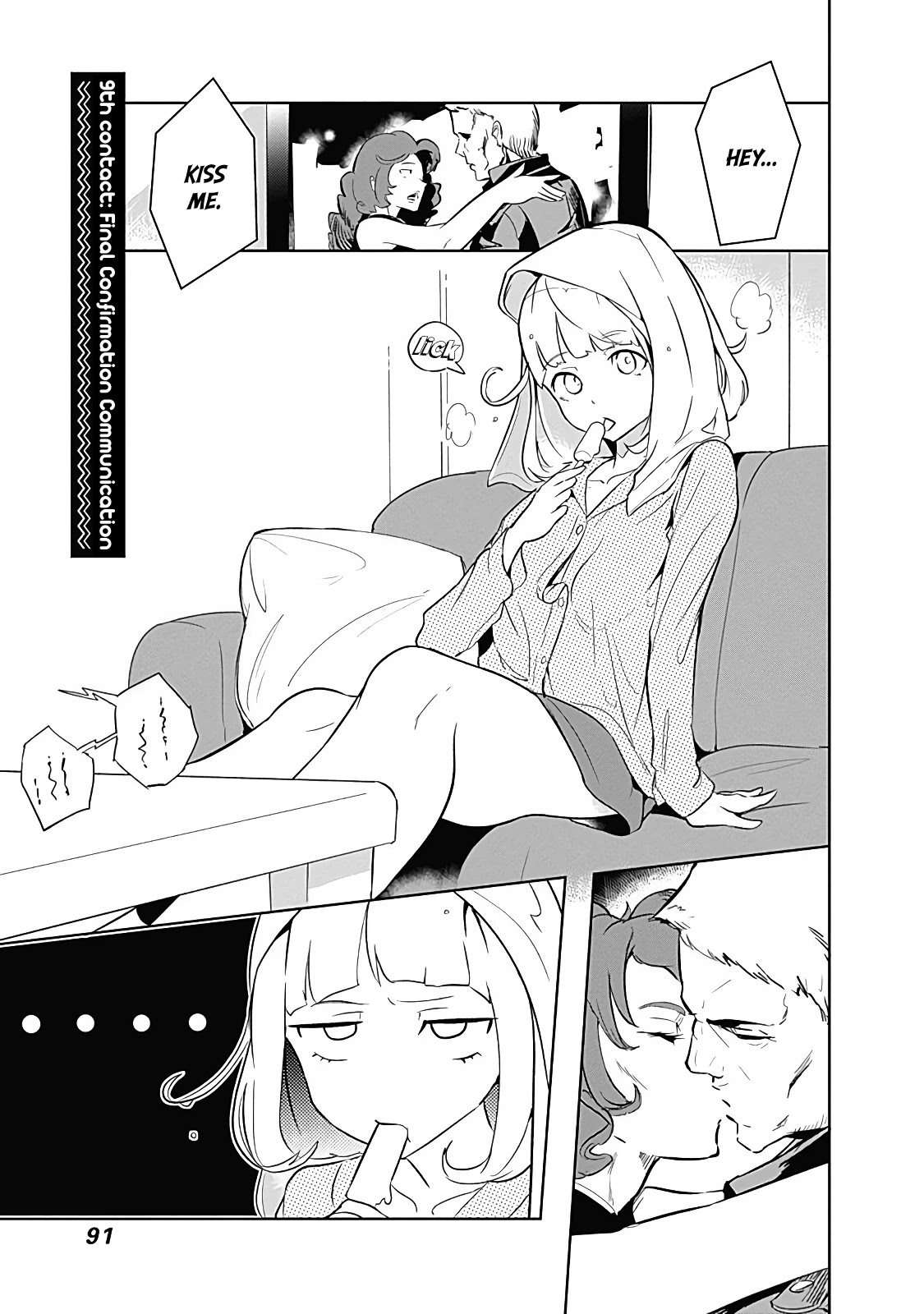 Tsukiiro no Invader Chapter 9 page 1 - Chapter 9: Final Confirmation Communication