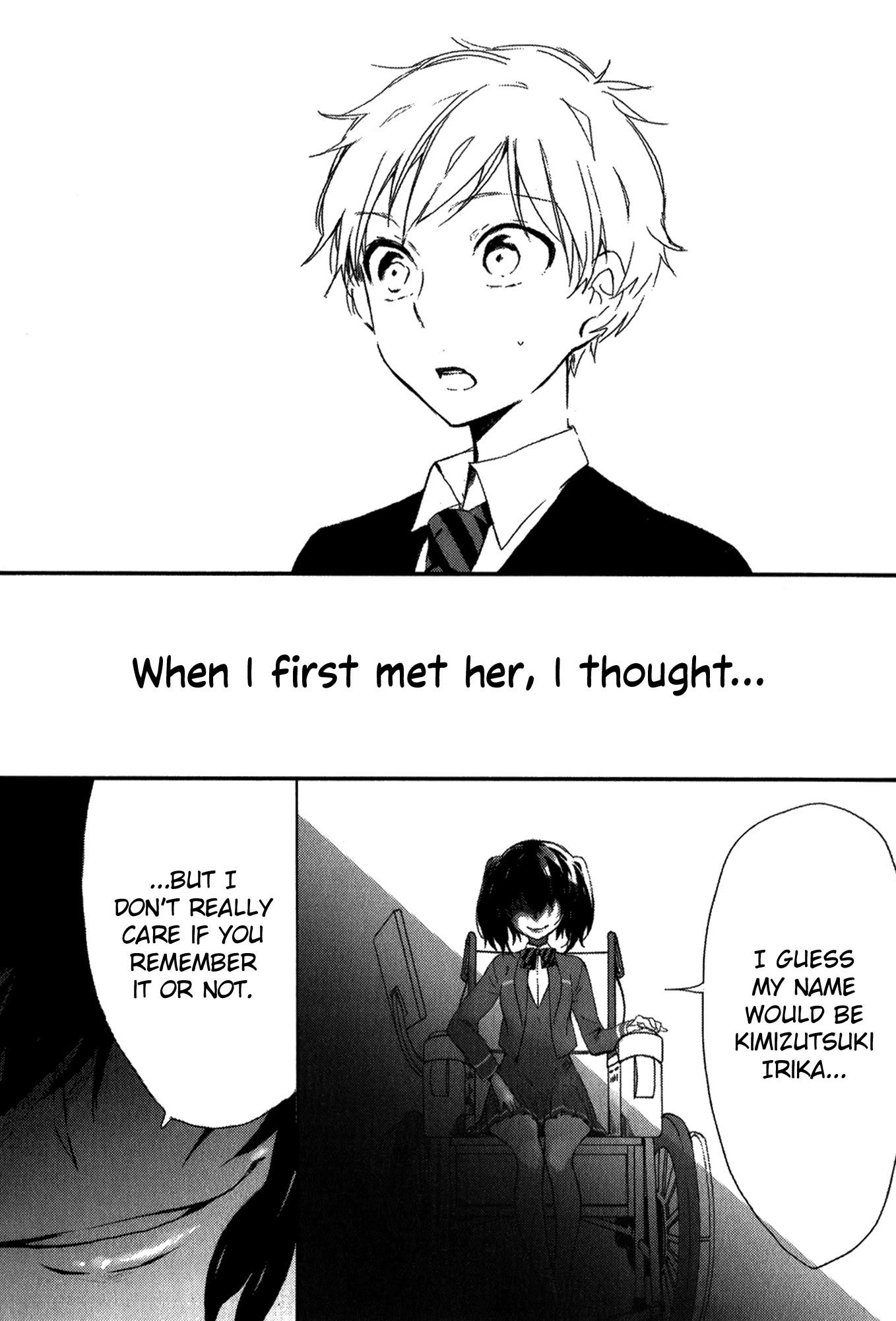 Tsukimizuki Rikai no Tantei Satsujin Chapter 1 page 8 - Chapter 1: Encounter