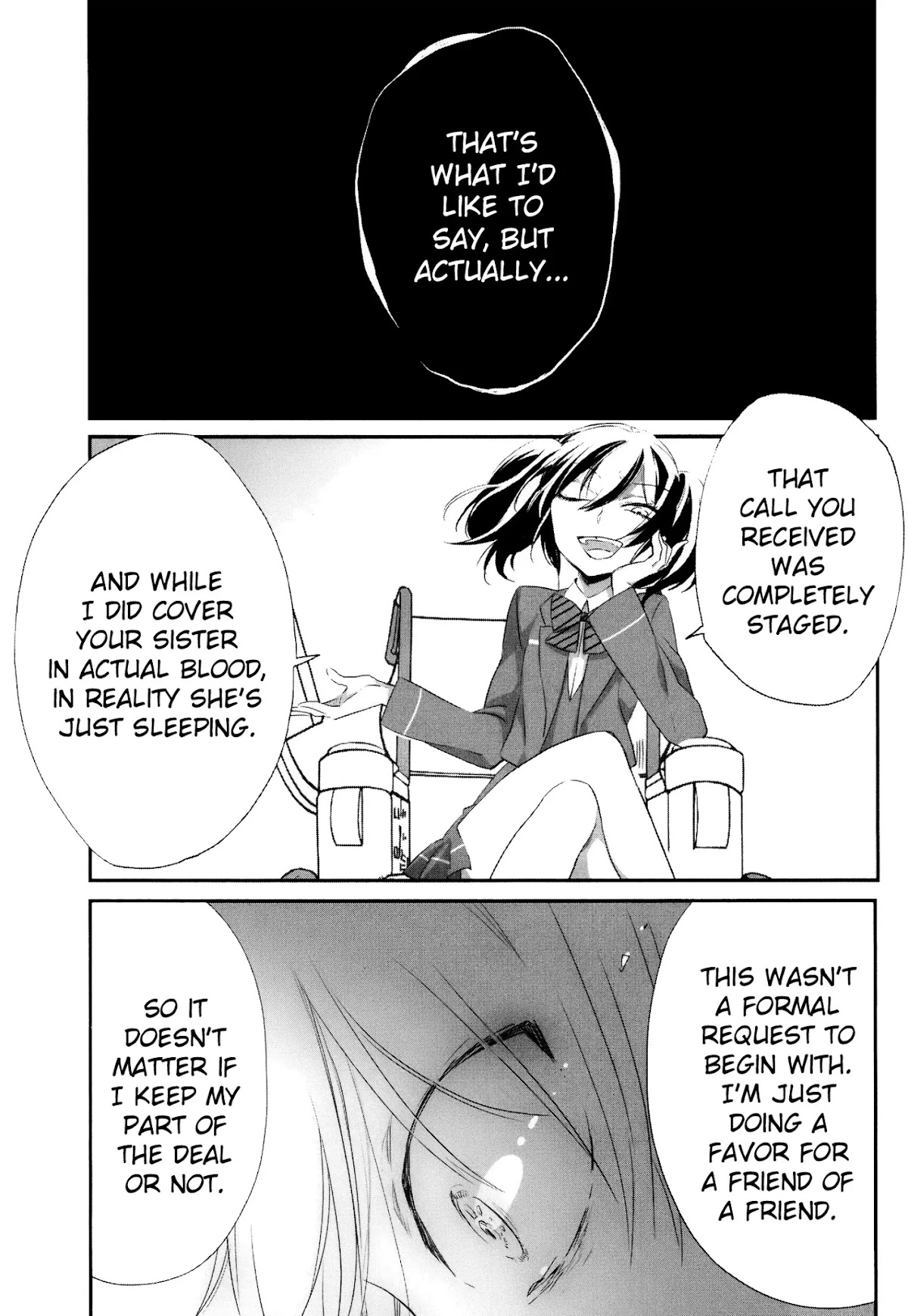 Tsukimizuki Rikai no Tantei Satsujin Chapter 12 page 21 - Chapter 12: Veracity [END]