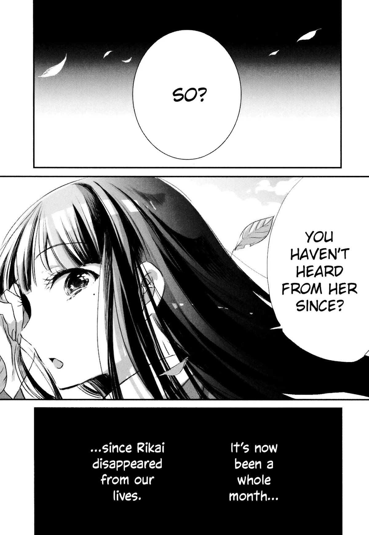 Tsukimizuki Rikai no Tantei Satsujin Chapter 12 page 47 - Chapter 12: Veracity [END]
