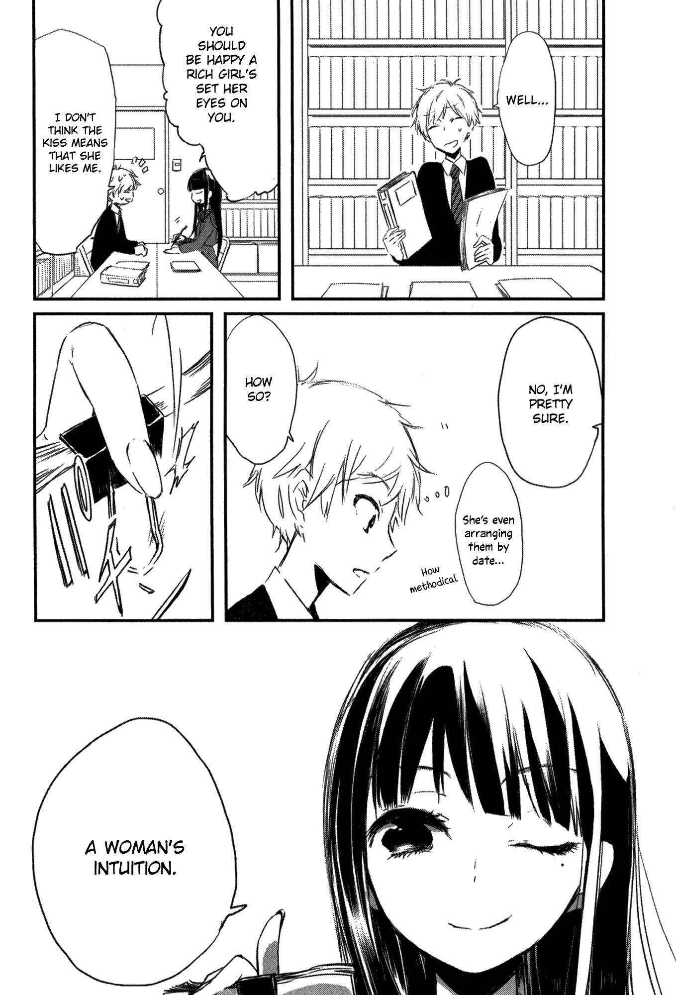Tsukimizuki Rikai no Tantei Satsujin Chapter 2 page 12 - Chapter 2: Indications