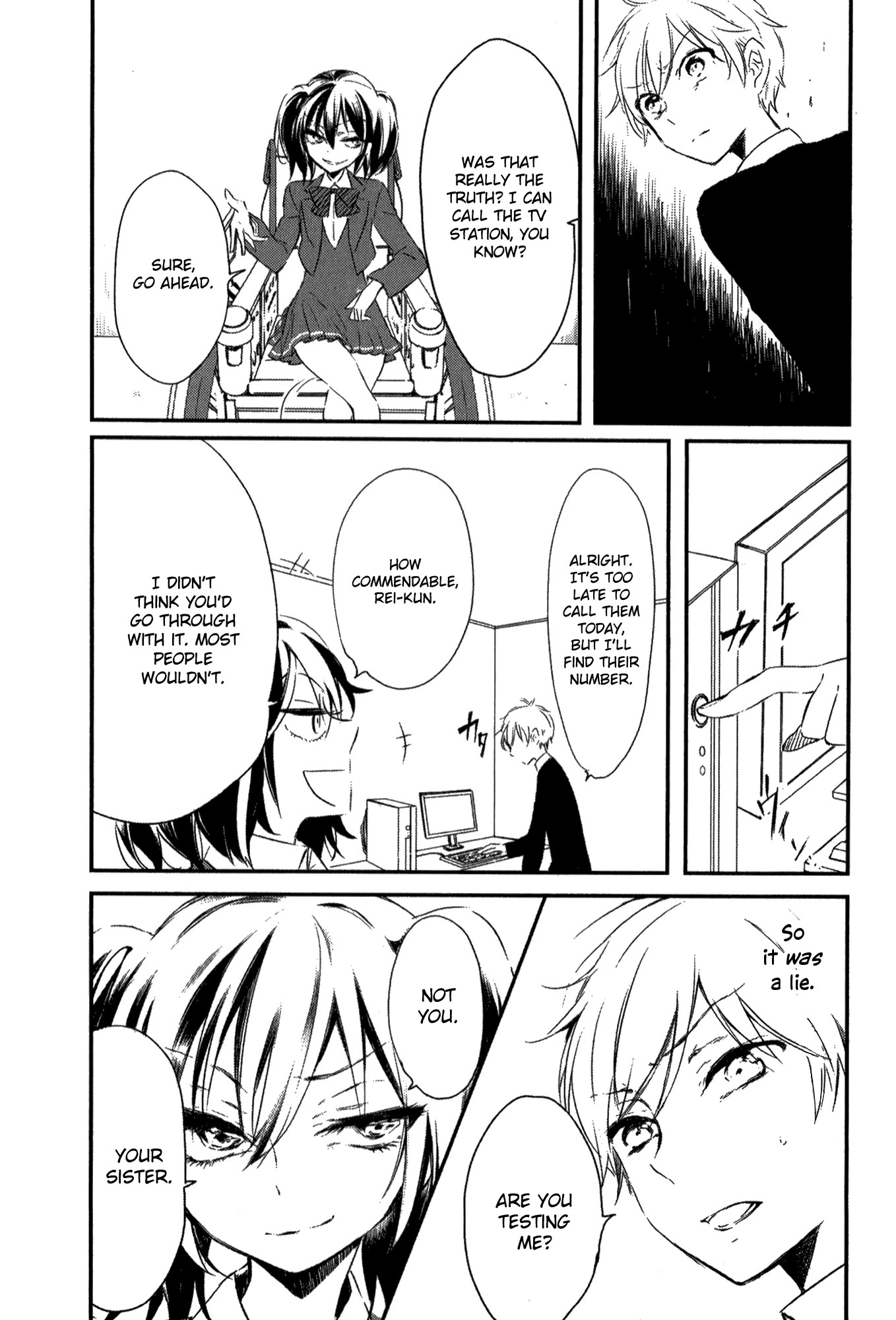 Tsukimizuki Rikai no Tantei Satsujin Chapter 2 page 39 - Chapter 2: Indications