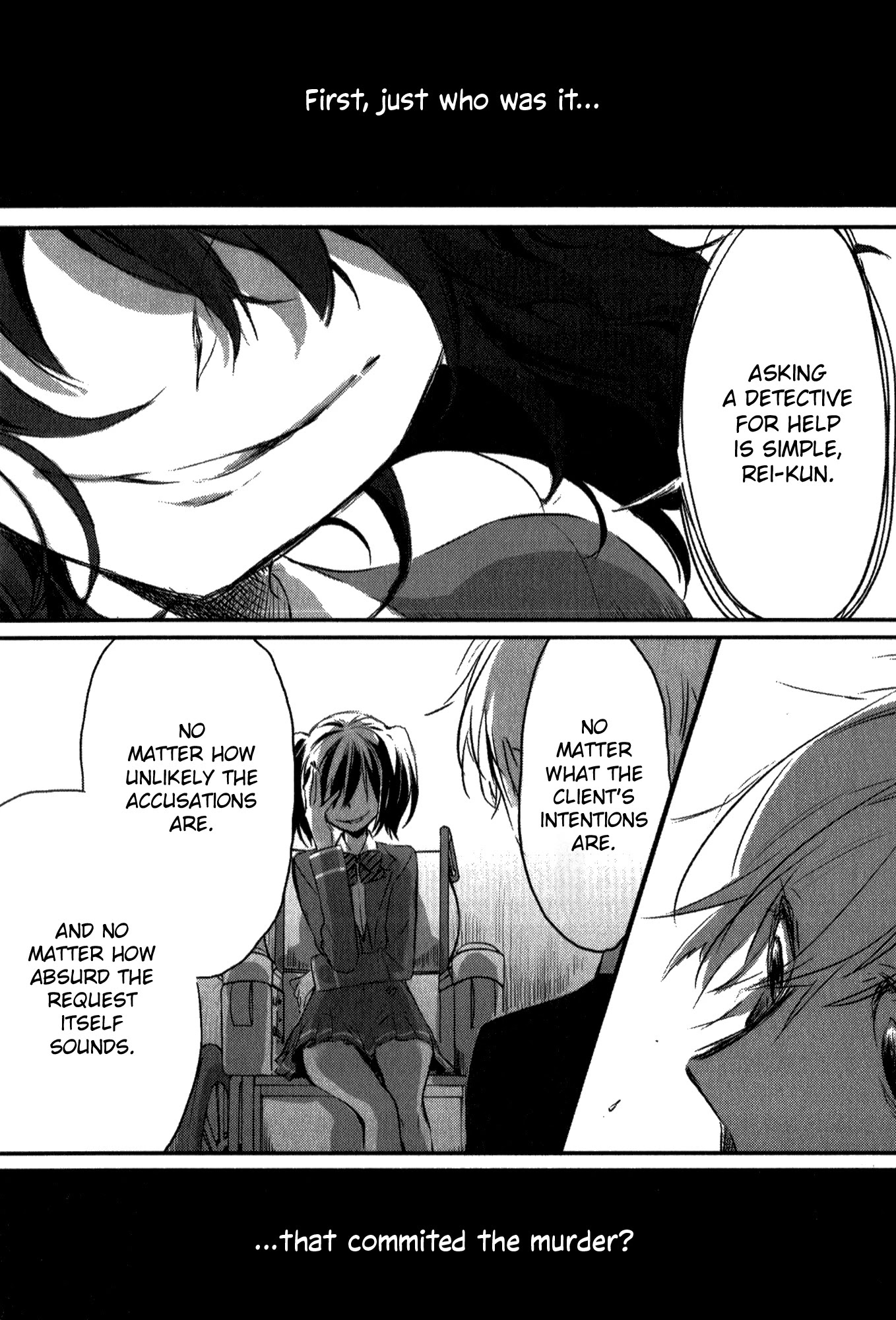 Tsukimizuki Rikai no Tantei Satsujin Chapter 2 page 43 - Chapter 2: Indications