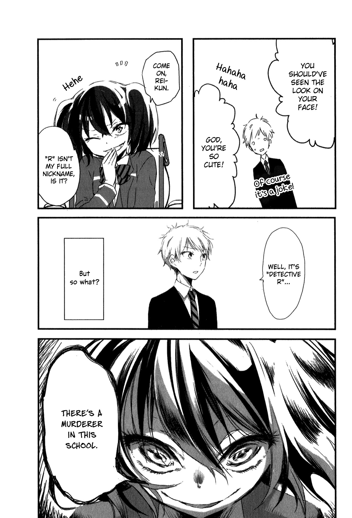 Tsukimizuki Rikai no Tantei Satsujin Chapter 2 page 7 - Chapter 2: Indications