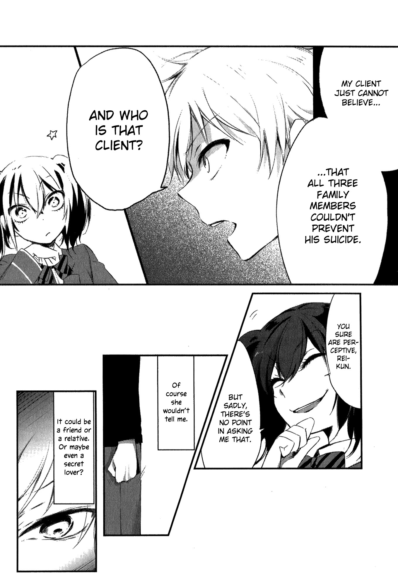 Tsukimizuki Rikai no Tantei Satsujin Chapter 3 page 12 - Chapter 3: Tutorial