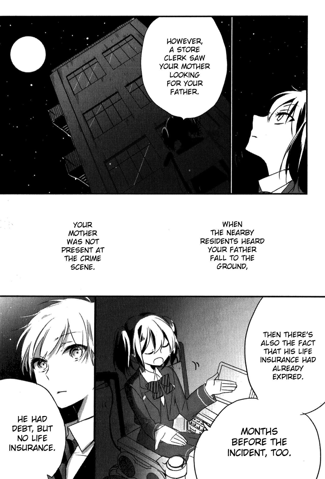 Tsukimizuki Rikai no Tantei Satsujin Chapter 4 page 65 - Chapter 4: Pusillanimous