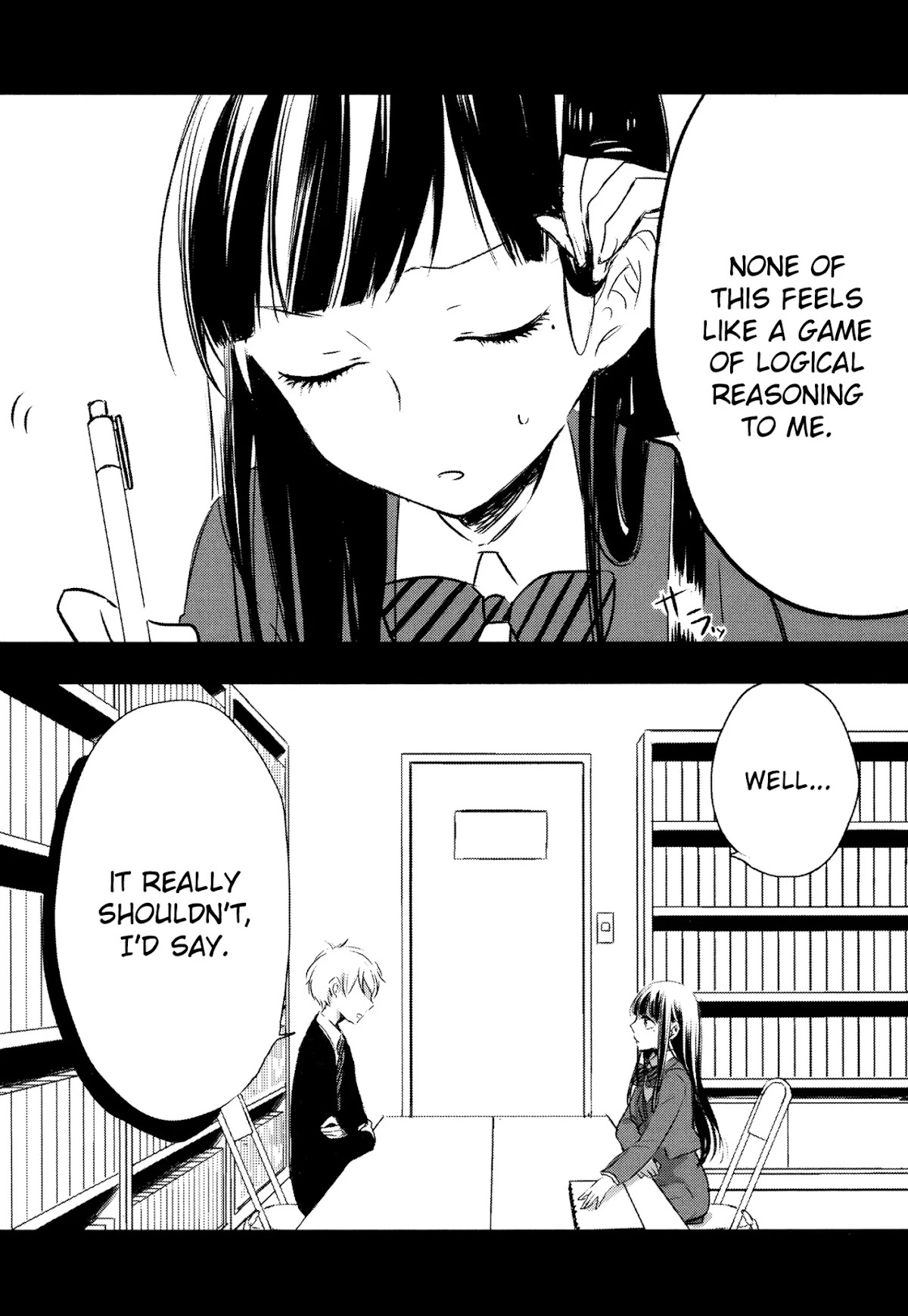 Tsukimizuki Rikai no Tantei Satsujin Chapter 5 page 35 - Chapter 5: Investigation