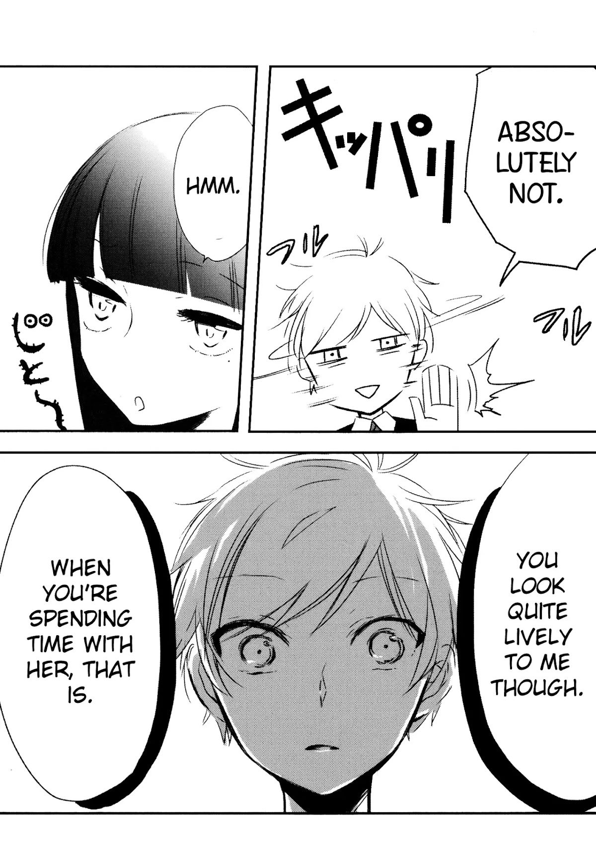 Tsukimizuki Rikai no Tantei Satsujin Chapter 6 page 13 - Chapter 6: Collision