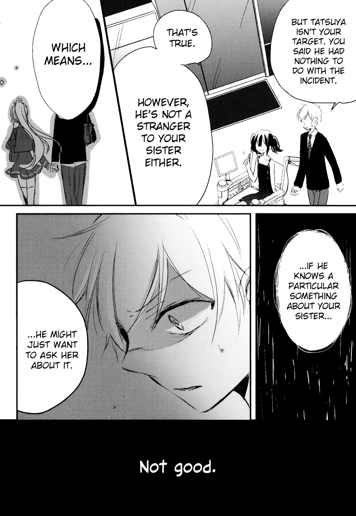 Tsukimizuki Rikai no Tantei Satsujin Chapter 6 page 48 - Chapter 6: Collision