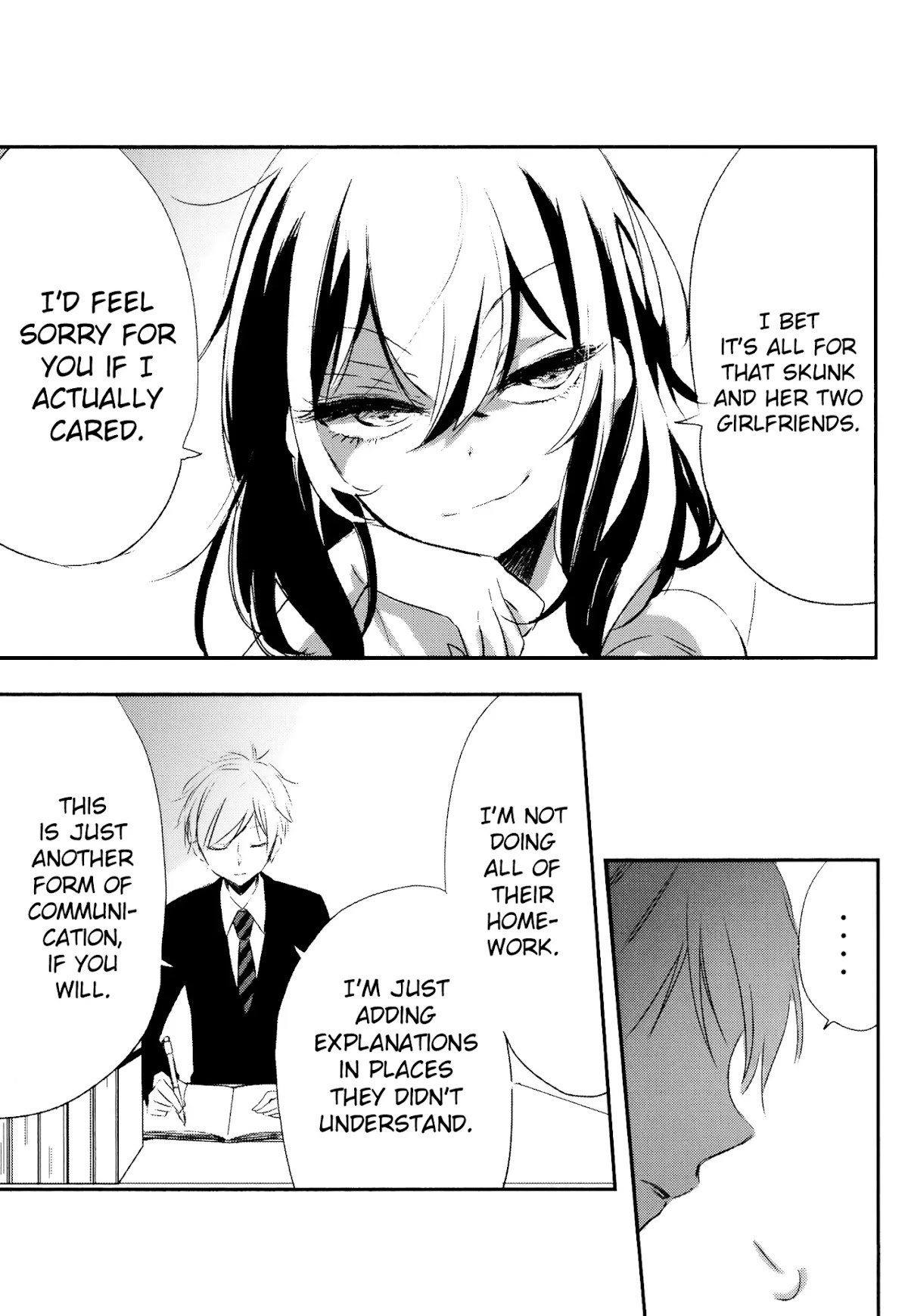 Tsukimizuki Rikai no Tantei Satsujin Chapter 7 page 3 - Chapter 7: Disclosure