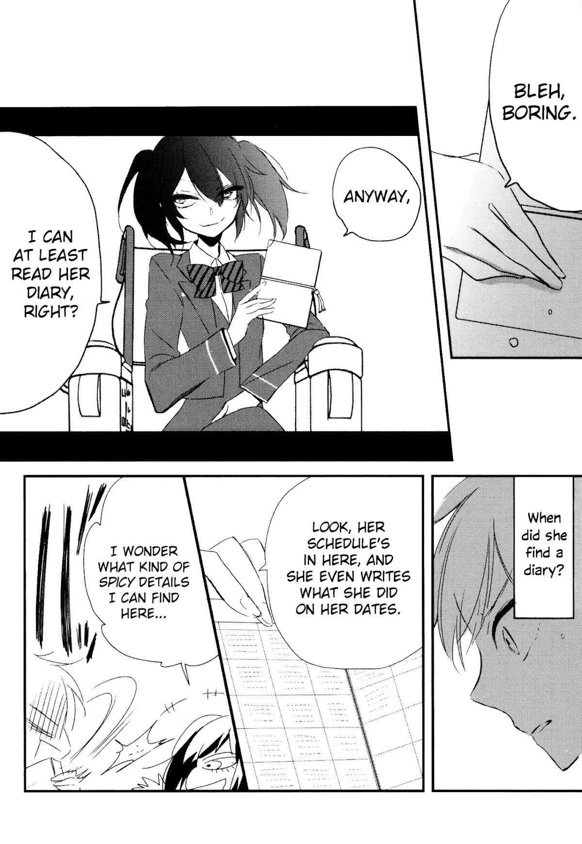 Tsukimizuki Rikai no Tantei Satsujin Chapter 7 page 44 - Chapter 7: Disclosure