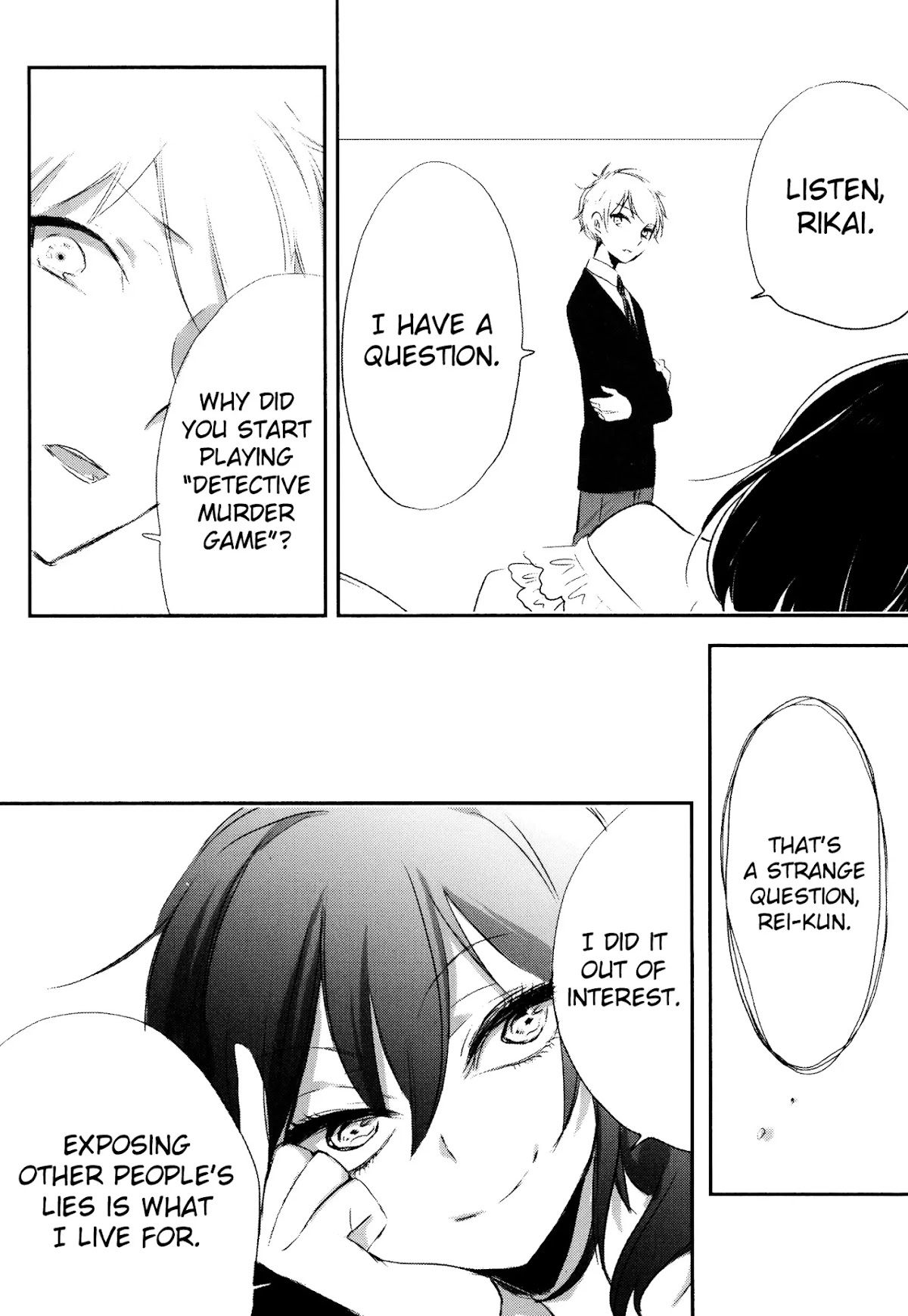 Tsukimizuki Rikai no Tantei Satsujin Chapter 8 page 46 - Chapter 8: Wiles