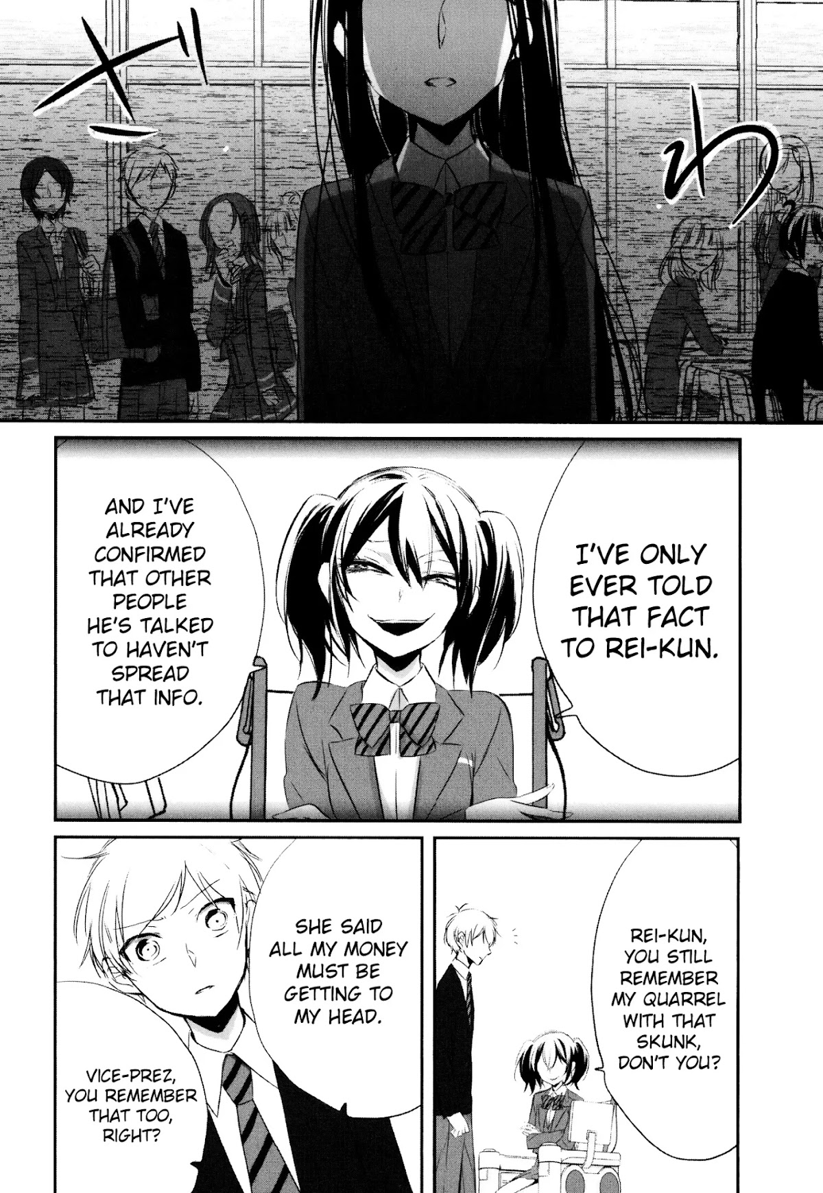 Tsukimizuki Rikai no Tantei Satsujin Chapter 9 page 32 - Chapter 9: Collapse