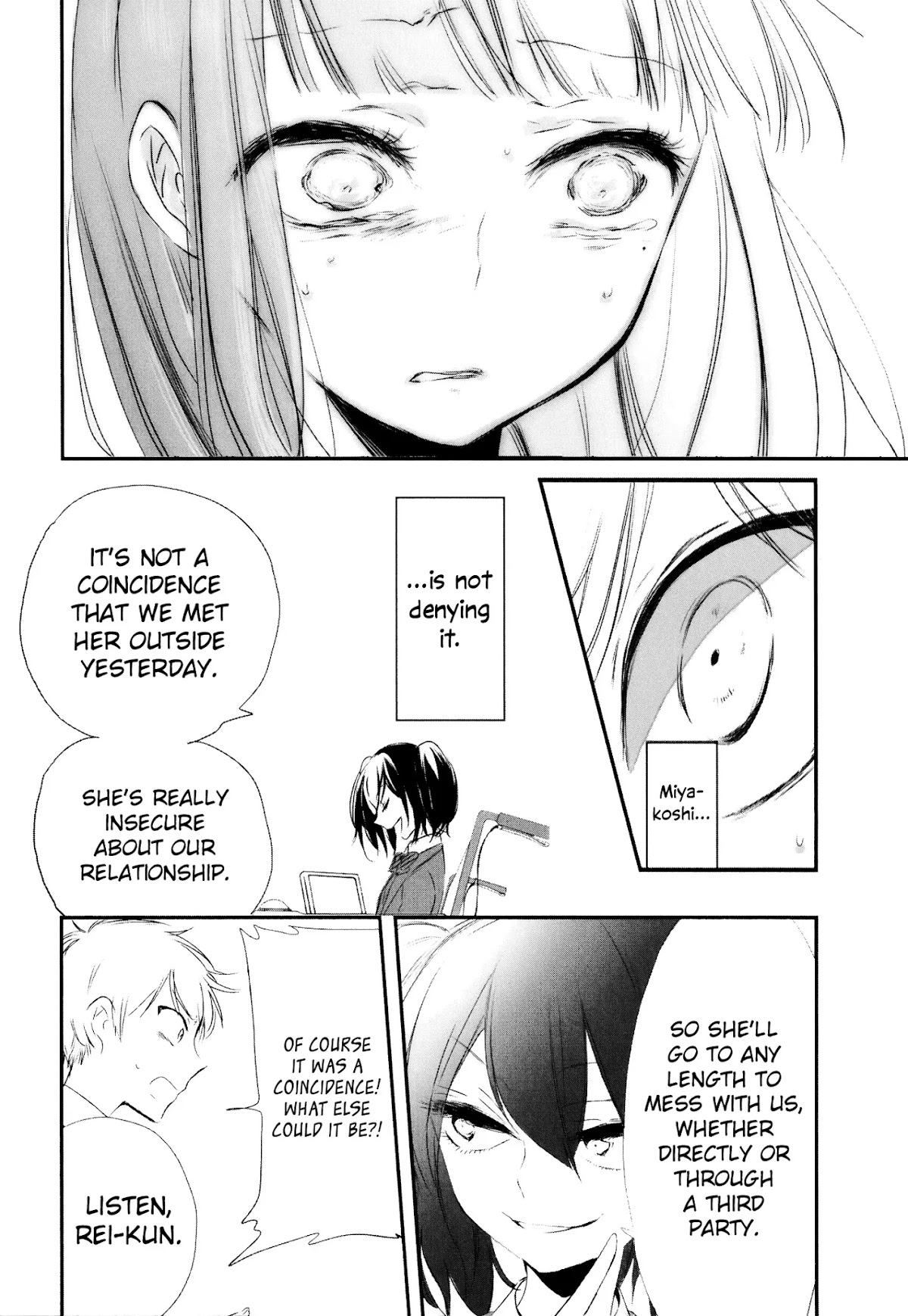 Tsukimizuki Rikai no Tantei Satsujin Chapter 9 page 36 - Chapter 9: Collapse