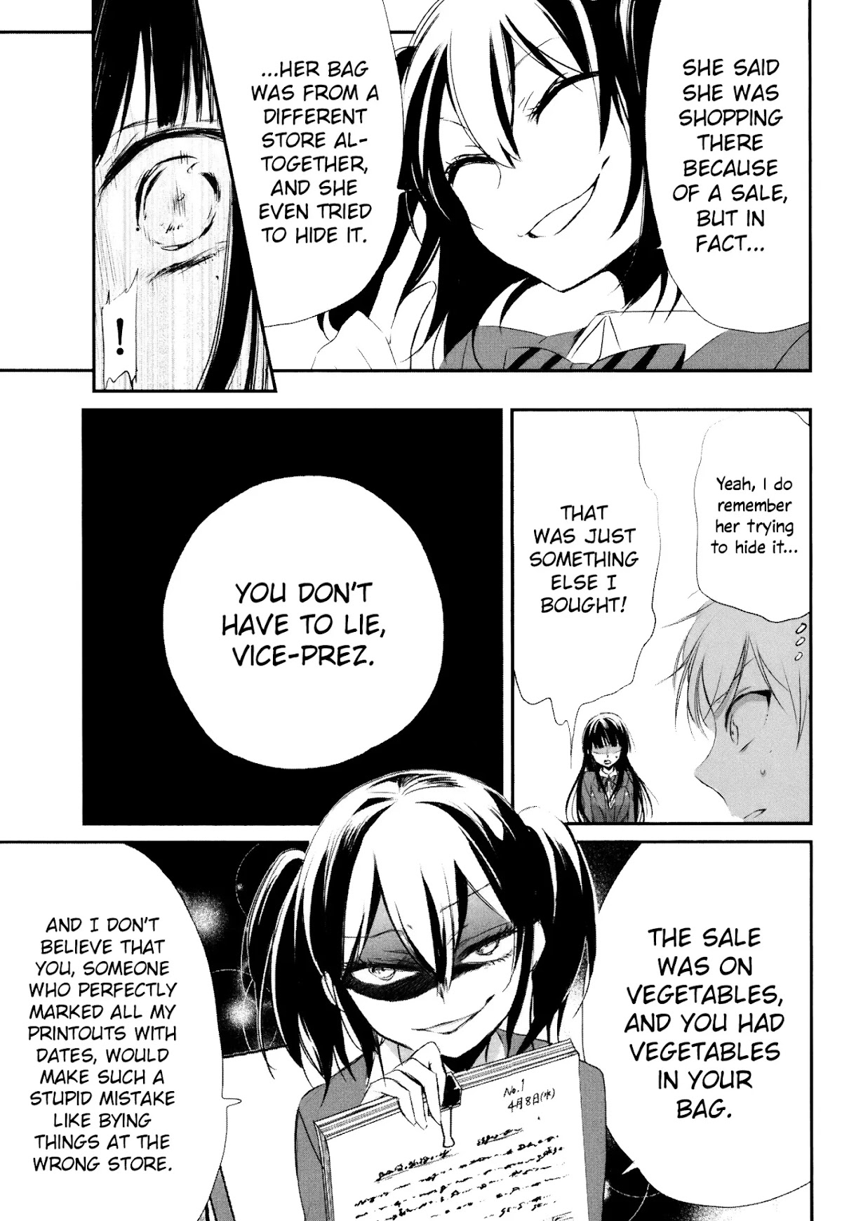 Tsukimizuki Rikai no Tantei Satsujin Chapter 9 page 37 - Chapter 9: Collapse