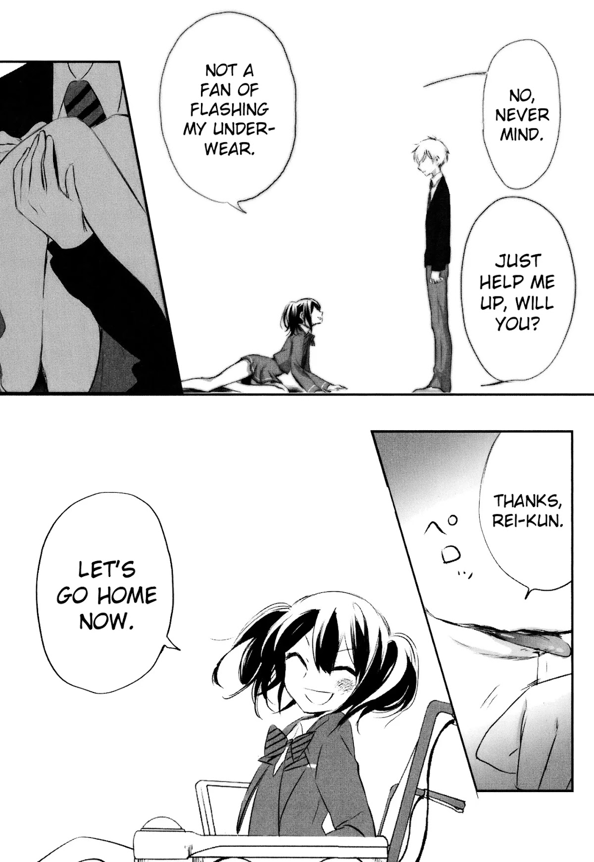 Tsukimizuki Rikai no Tantei Satsujin Chapter 9 page 55 - Chapter 9: Collapse