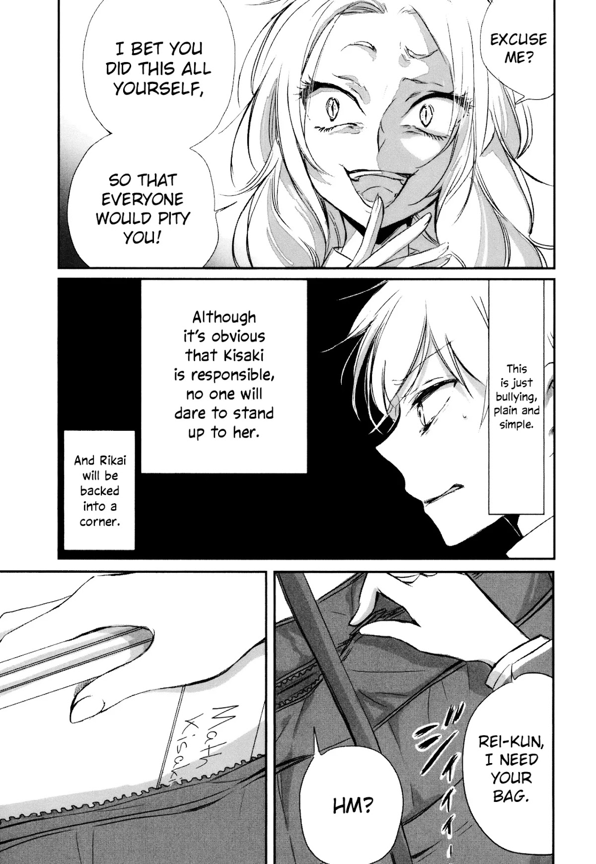Tsukimizuki Rikai no Tantei Satsujin Chapter 9 page 7 - Chapter 9: Collapse