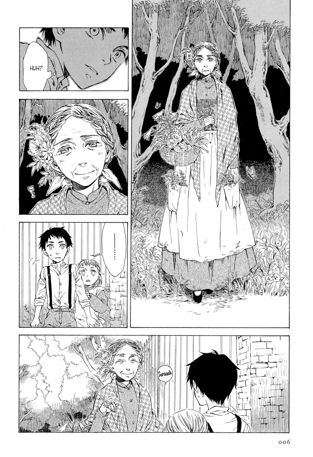 Tsukiyo no Toratsugumi Chapter 1 page 11 - Chapter 1: The Witch of the Flower Forest