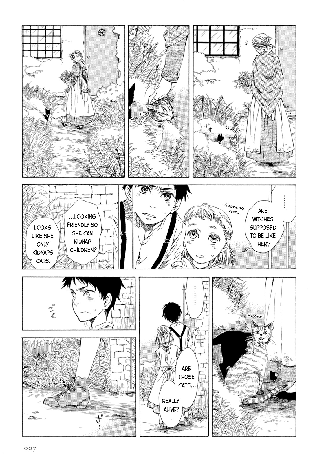 Tsukiyo no Toratsugumi Chapter 1 page 12 - Chapter 1: The Witch of the Flower Forest