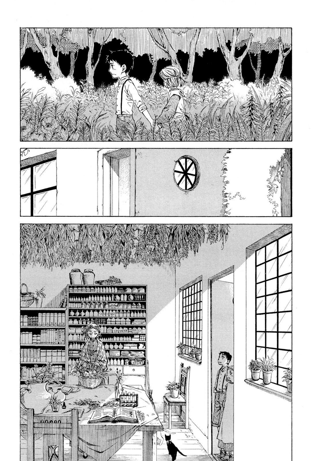 Tsukiyo no Toratsugumi Chapter 1 page 13 - Chapter 1: The Witch of the Flower Forest