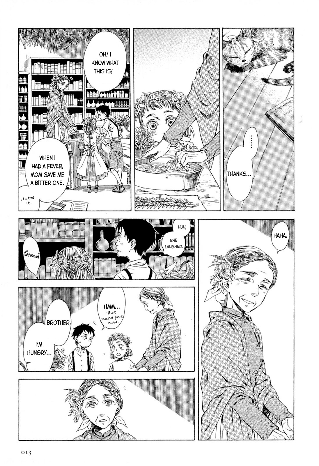 Tsukiyo no Toratsugumi Chapter 1 page 18 - Chapter 1: The Witch of the Flower Forest