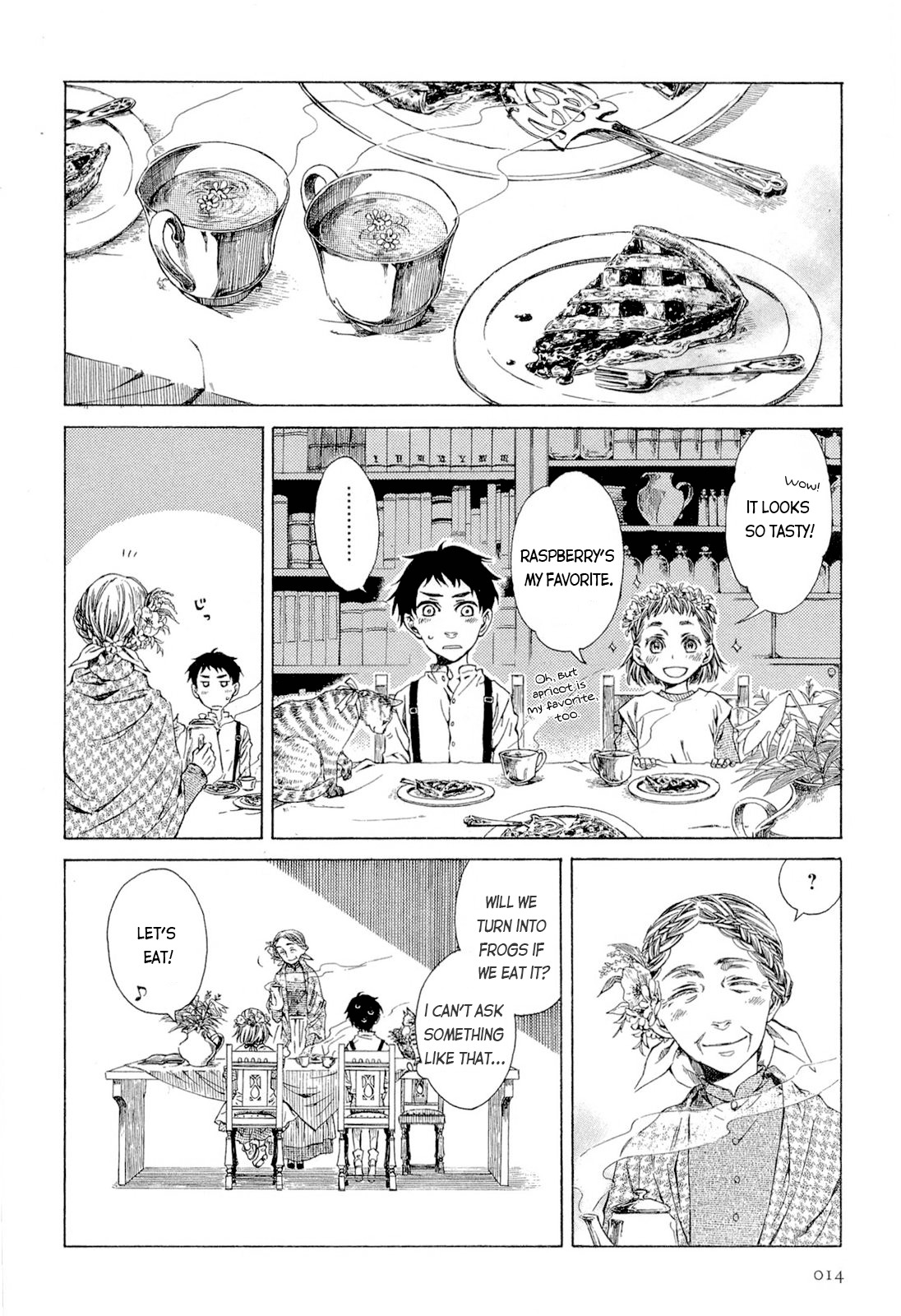 Tsukiyo no Toratsugumi Chapter 1 page 19 - Chapter 1: The Witch of the Flower Forest