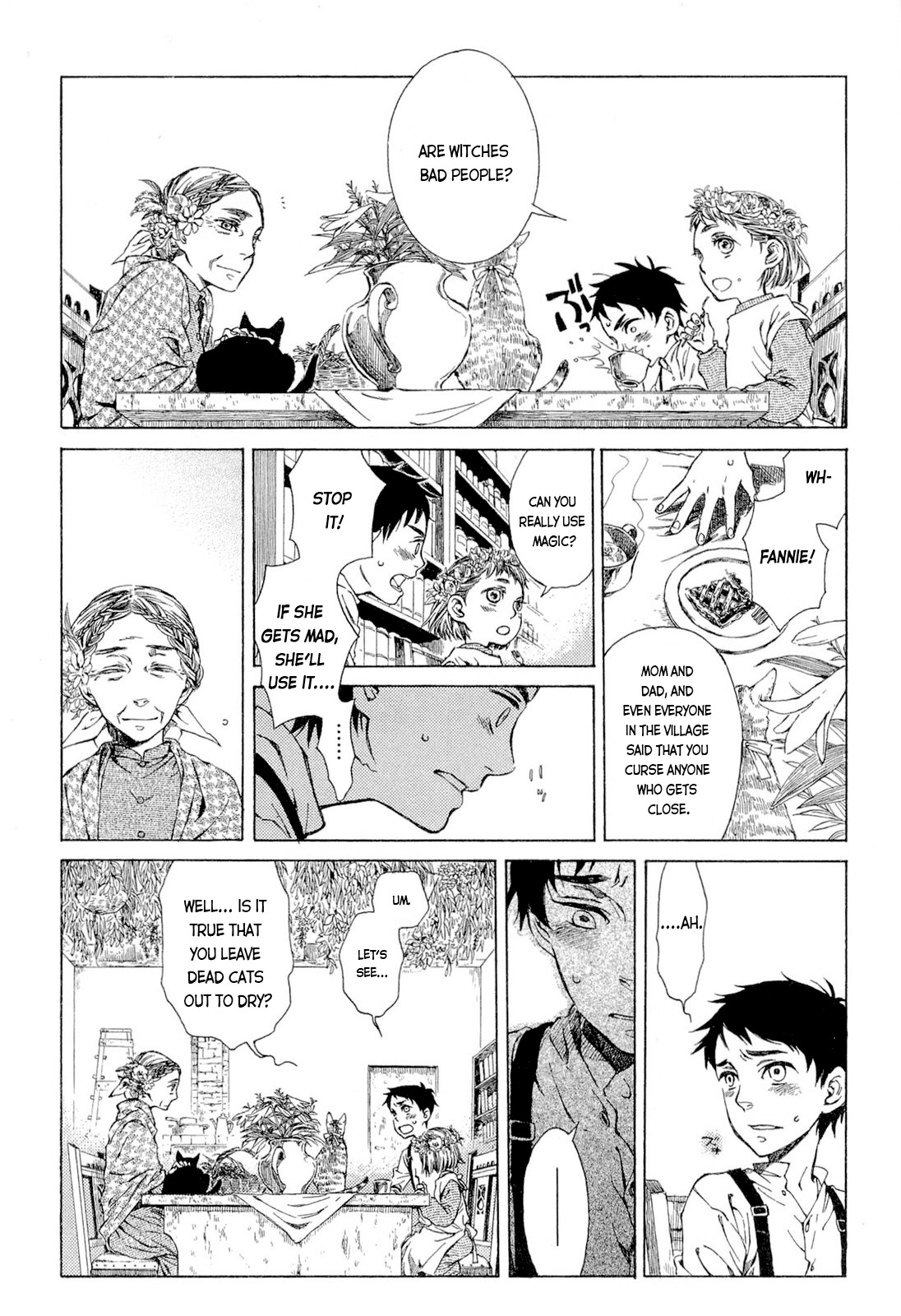 Tsukiyo no Toratsugumi Chapter 1 page 21 - Chapter 1: The Witch of the Flower Forest