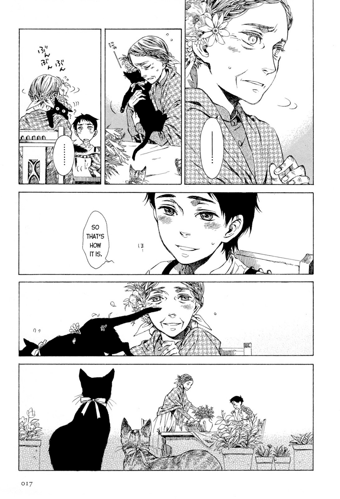 Tsukiyo no Toratsugumi Chapter 1 page 22 - Chapter 1: The Witch of the Flower Forest