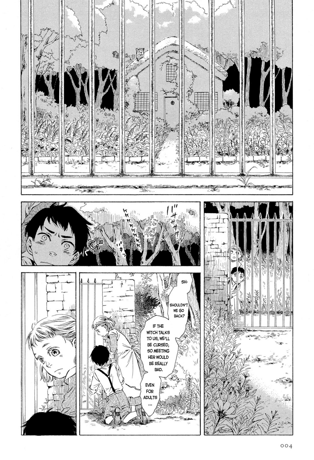 Tsukiyo no Toratsugumi Chapter 1 page 9 - Chapter 1: The Witch of the Flower Forest