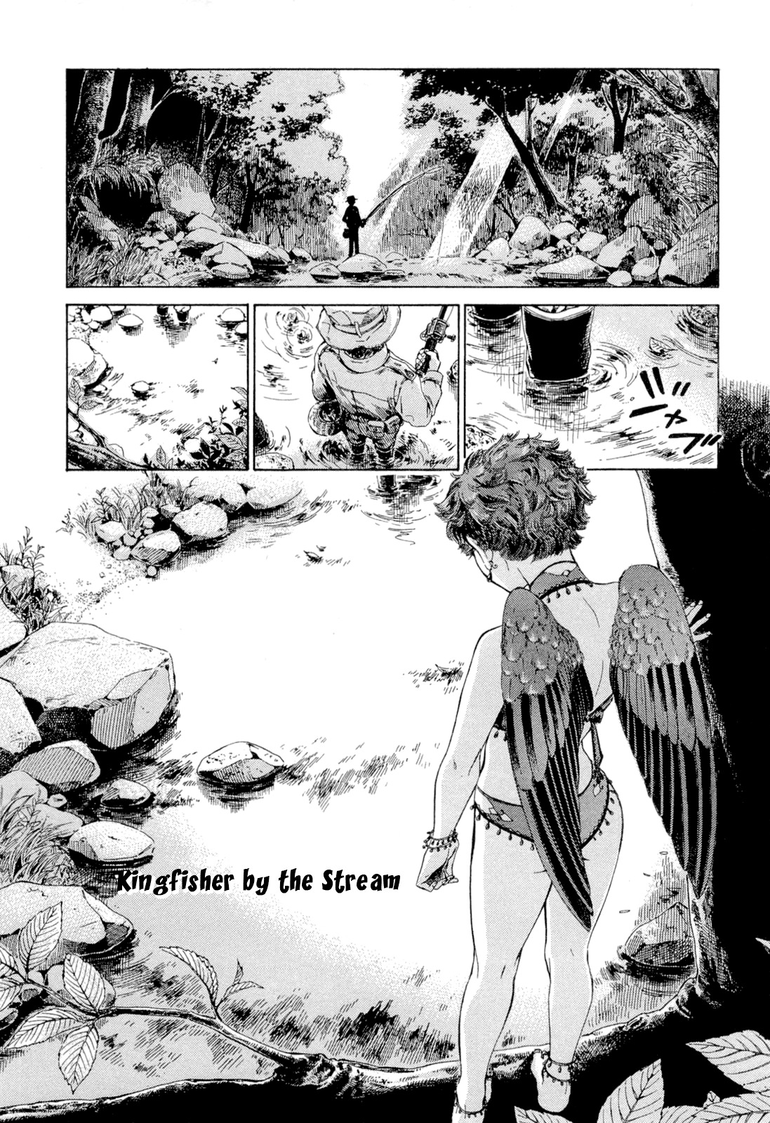 Tsukiyo no Toratsugumi Chapter 3 page 1 - Chapter 3: Kingfisher by the Stream