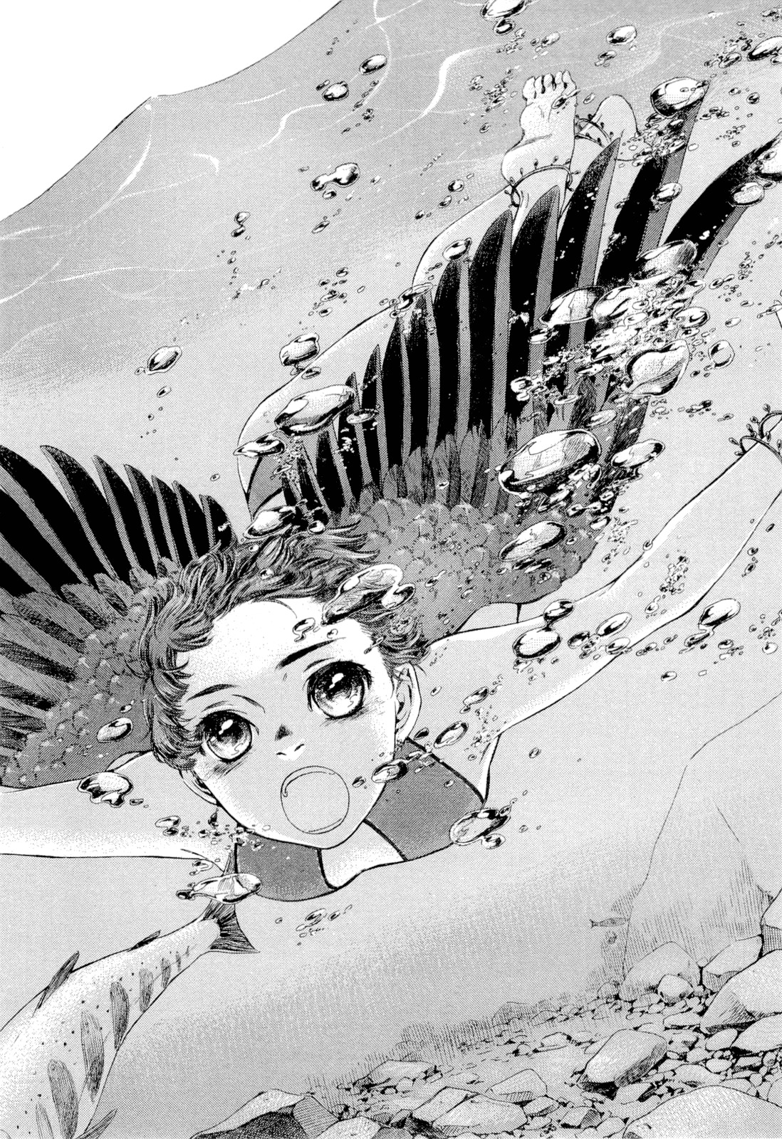 Tsukiyo no Toratsugumi Chapter 3 page 7 - Chapter 3: Kingfisher by the Stream