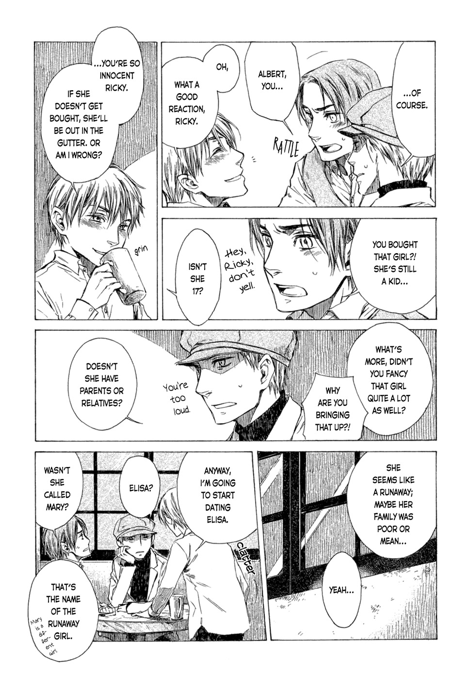 Tsukiyo no Toratsugumi Chapter 6 page 20 - Chapter 6: Story Teller Story 1 Elisa