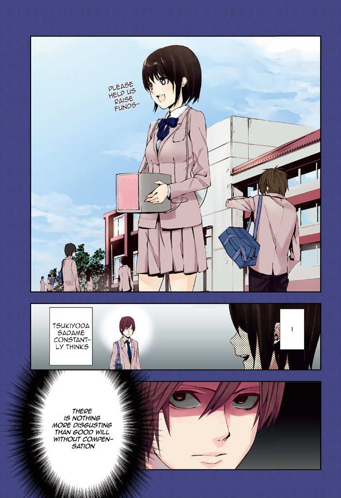 Tsukiyoda Sadame no Sekai no Sukuikata Chapter 1 page 3 - Chapter 1