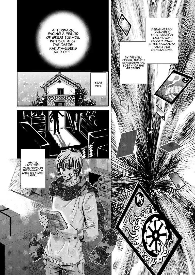 Tsukumogami Karuta: Cards of the 99 Gods Chapter 1 page 3 - Chapter 1