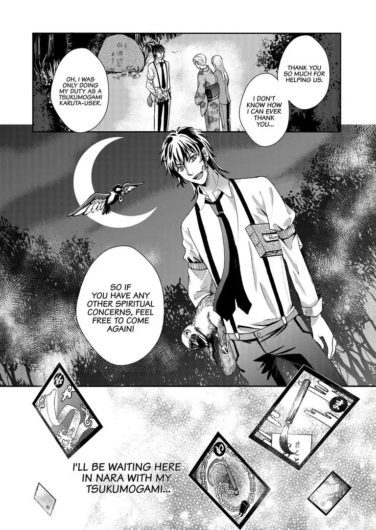 Tsukumogami Karuta: Cards of the 99 Gods Chapter 2 page 32 - Chapter 2