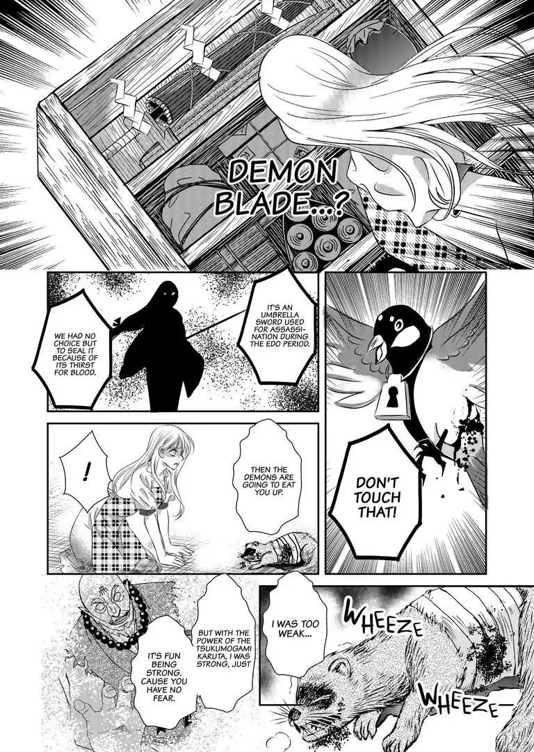 Tsukumogami Karuta: Cards of the 99 Gods Chapter 3 page 19 - Chapter 3