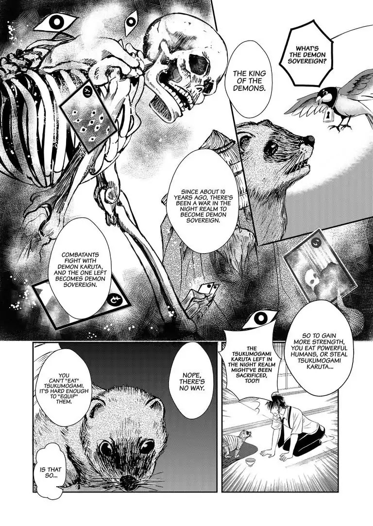 Tsukumogami Karuta: Cards of the 99 Gods Chapter 3 page 5 - Chapter 3