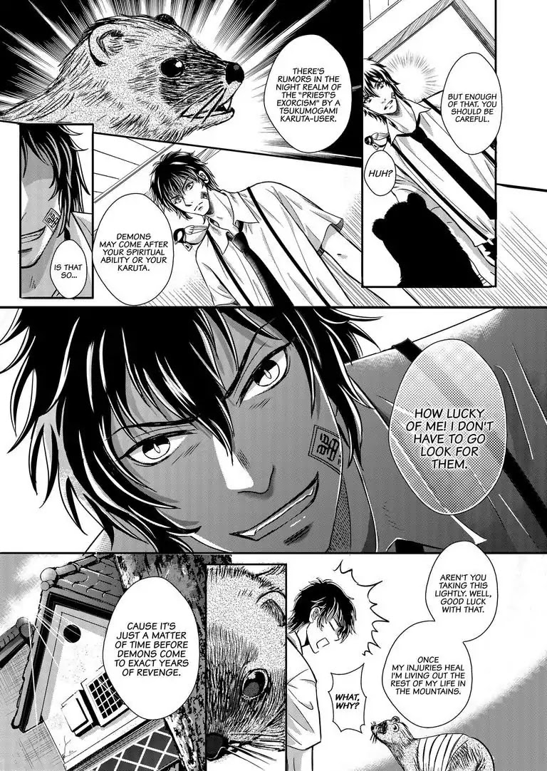Tsukumogami Karuta: Cards of the 99 Gods Chapter 3 page 6 - Chapter 3