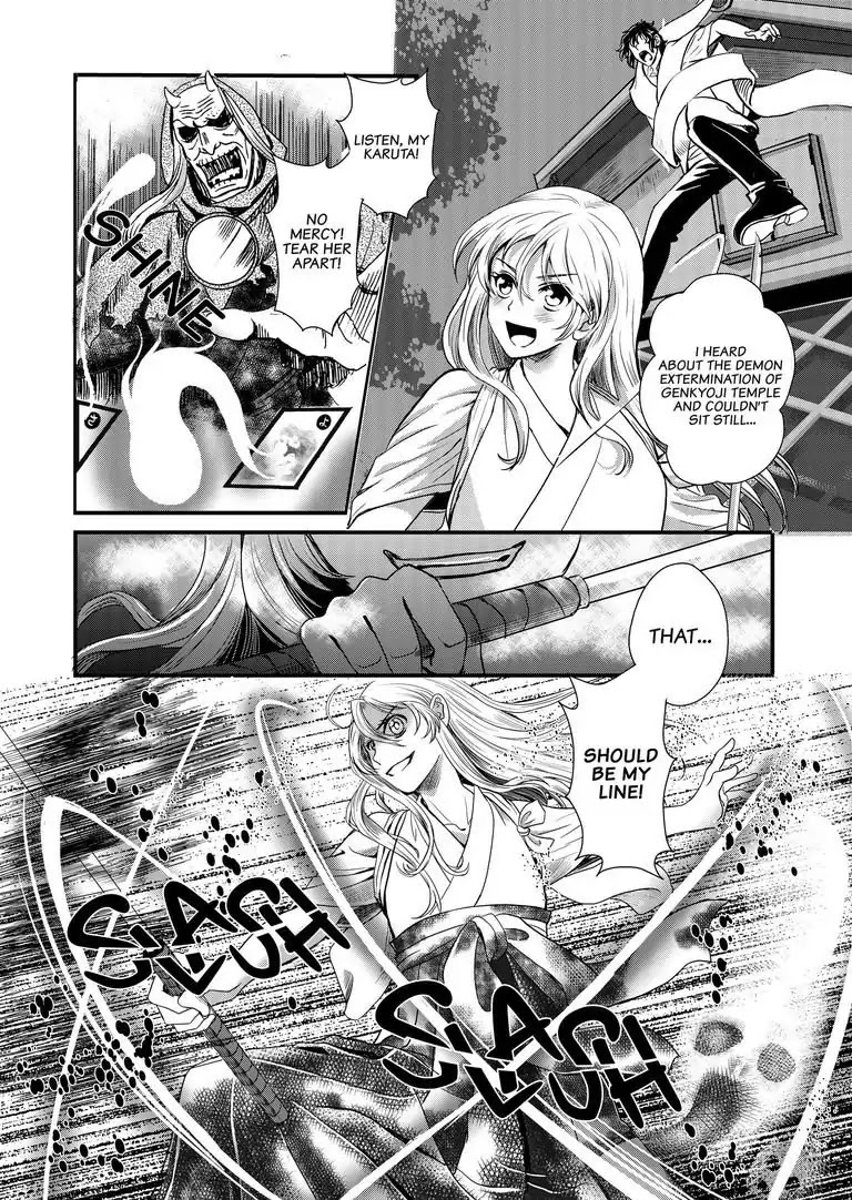 Tsukumogami Karuta: Cards of the 99 Gods Chapter 4 page 19 - Chapter 4