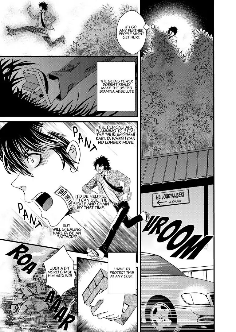Tsukumogami Karuta: Cards of the 99 Gods Chapter 7 page 12 - Chapter 7