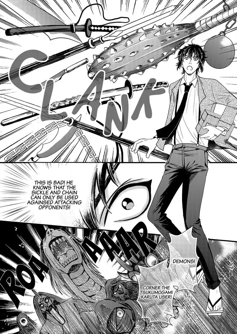 Tsukumogami Karuta: Cards of the 99 Gods Chapter 7 page 7 - Chapter 7
