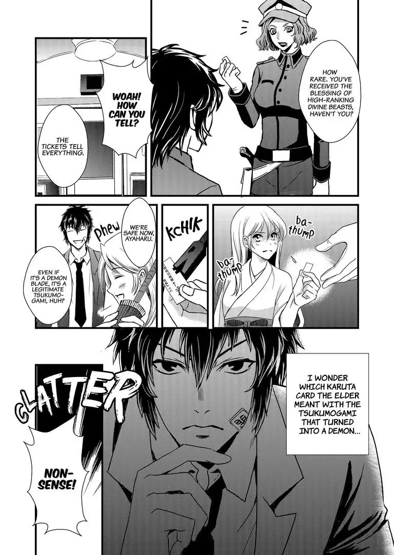 Tsukumogami Karuta: Cards of the 99 Gods Chapter 9 page 10 - Chapter 9