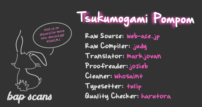Tsukumogami Pompom Chapter 10 page 1 - Chapter 10 [END]