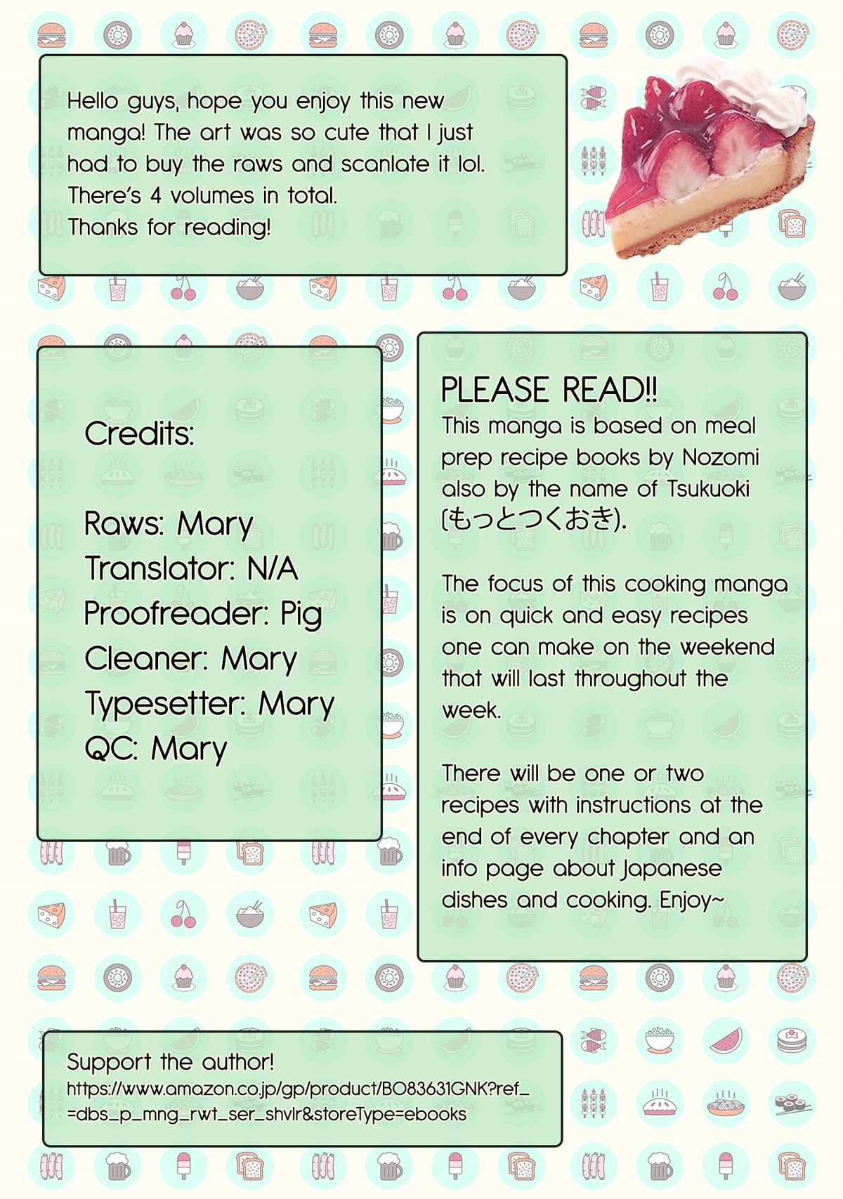 Tsukuoki Life: Weekend Meal Prep Recipes! Chapter 1 page 1 - Chapter 1: My New "Everyday Life"