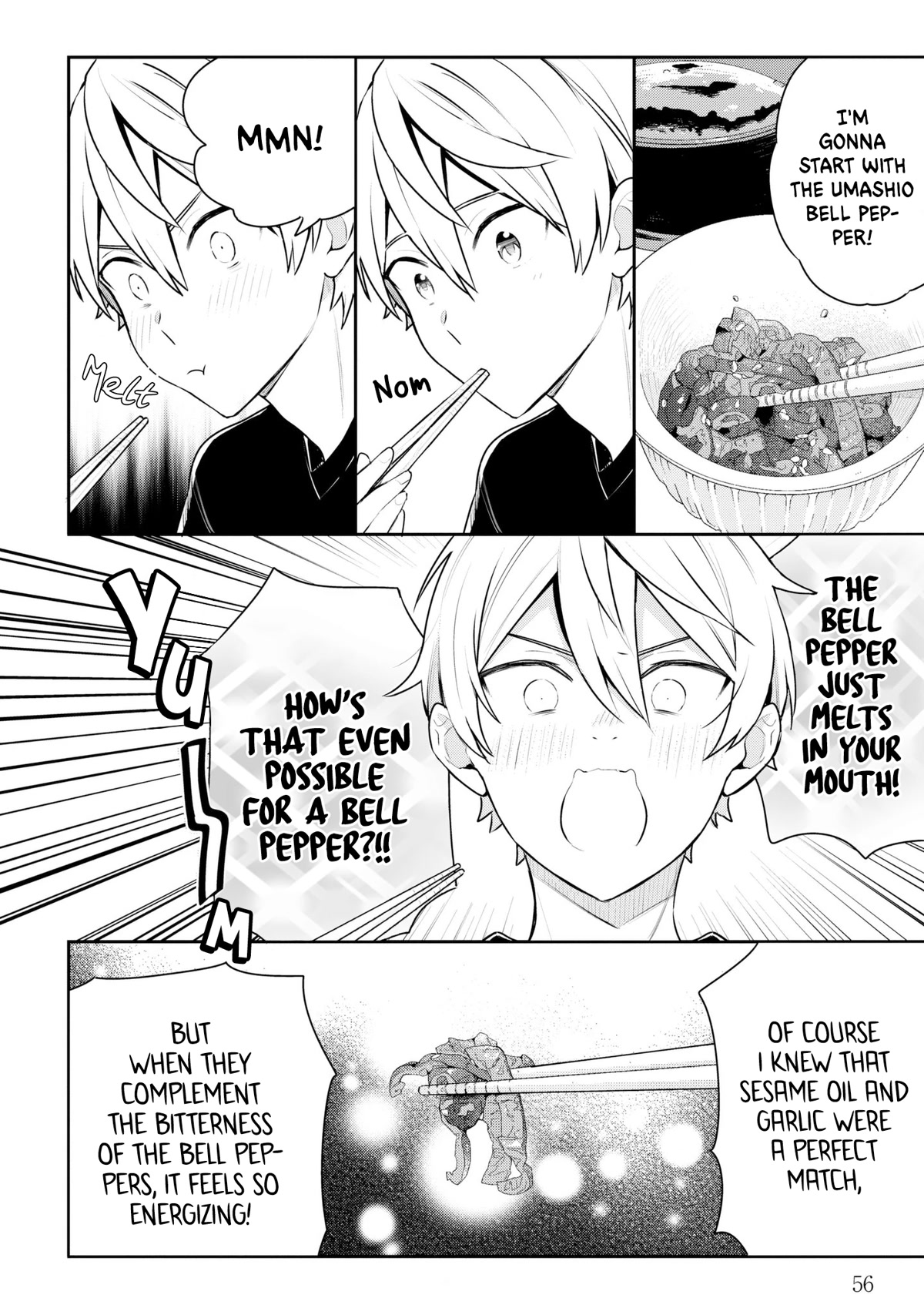 Tsukuoki Life: Weekend Meal Prep Recipes! Chapter 10 page 15 - Chapter 10: Cooking Without Flame ♪ Mild Edamame Hijiki Chicken Meatballs and Umashio Bell Peppers